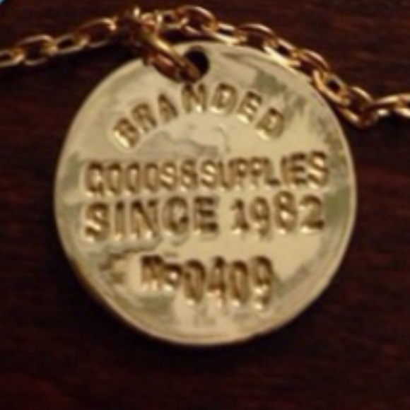 Multi Layer Necklace with Blue Bar, ❤️ 🌲 🪙 - Picture 4 of 4